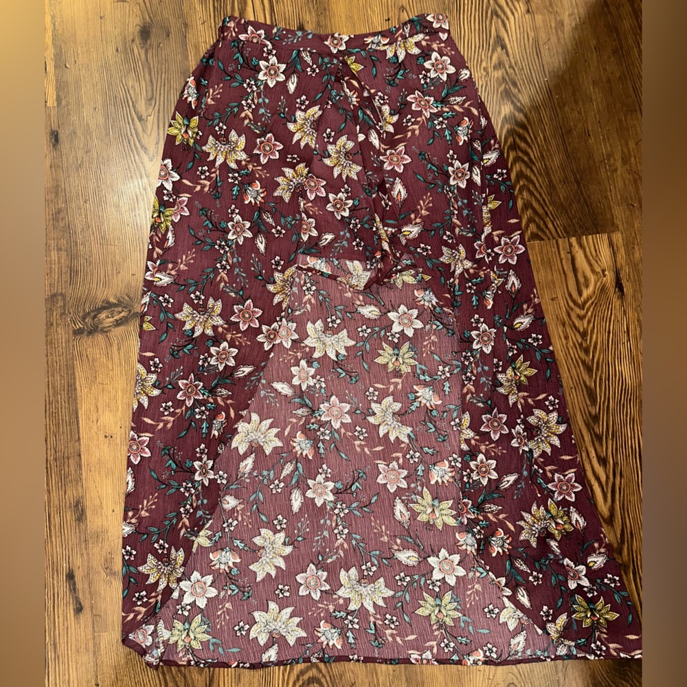 Women’s Boutique High-low skirt with shorts in front